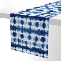 indigo shibori stripe