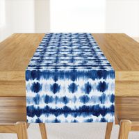 indigo shibori stripe