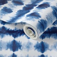 indigo shibori stripe