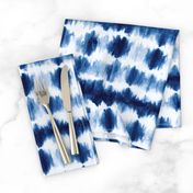 indigo shibori stripe