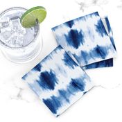 indigo shibori stripe