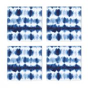 indigo shibori stripe