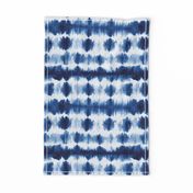 indigo shibori stripe