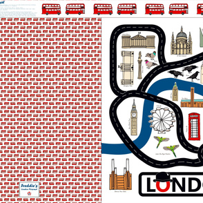 Personalised London Playmat
