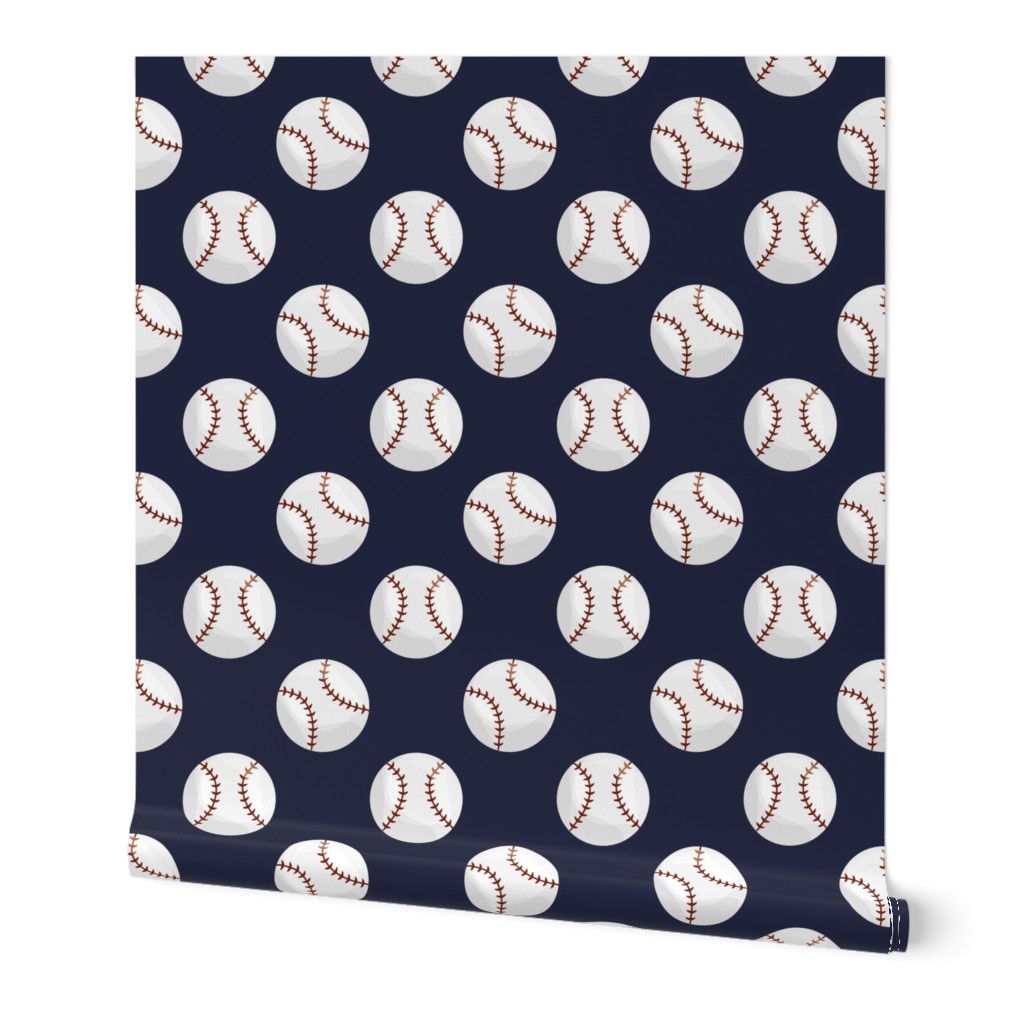 Small Baseballs on Navy