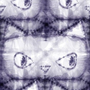 Shibori cat-Purple