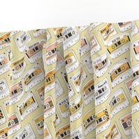 Cassette Tapes Yellow