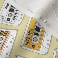 Cassette Tapes Yellow