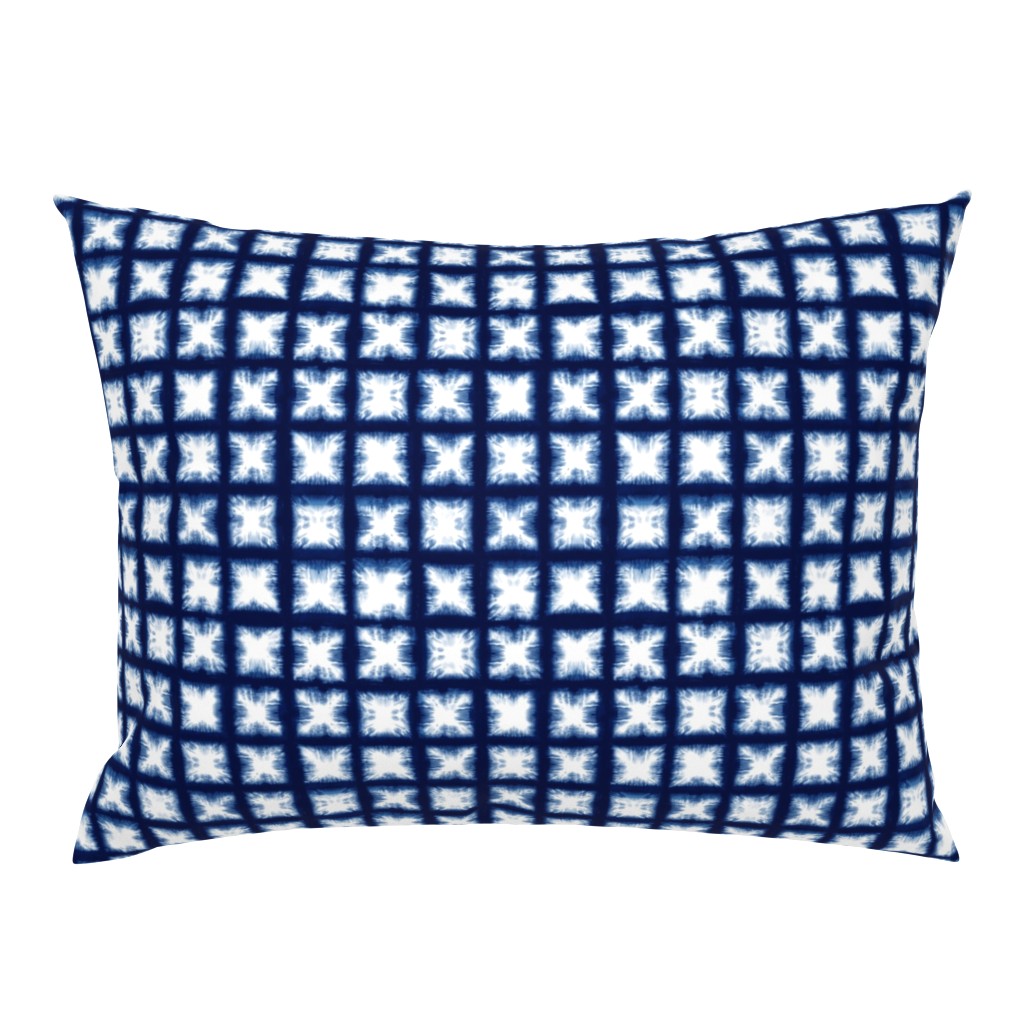 Shibori Granny Squares - Indigo on White - © Autumn Musick 2019