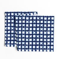 Shibori Granny Squares - Indigo on White - © Autumn Musick 2019