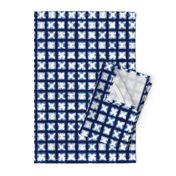 Shibori Granny Squares - Indigo on White - © Autumn Musick 2019