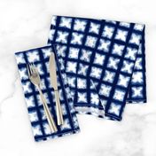 Shibori Granny Squares - Indigo on White - © Autumn Musick 2019