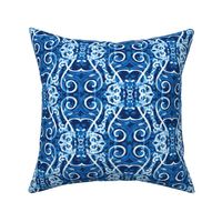 Shibori Indigo Blue