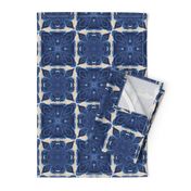 Shibori Tiles ~ Quilted (original worn version)