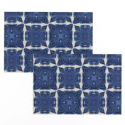 Shibori Tiles ~ Quilted (original worn version)