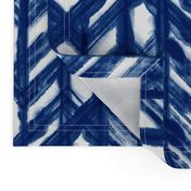 Shibori Lattice - Indigo on White - © Autumn Musick 2019