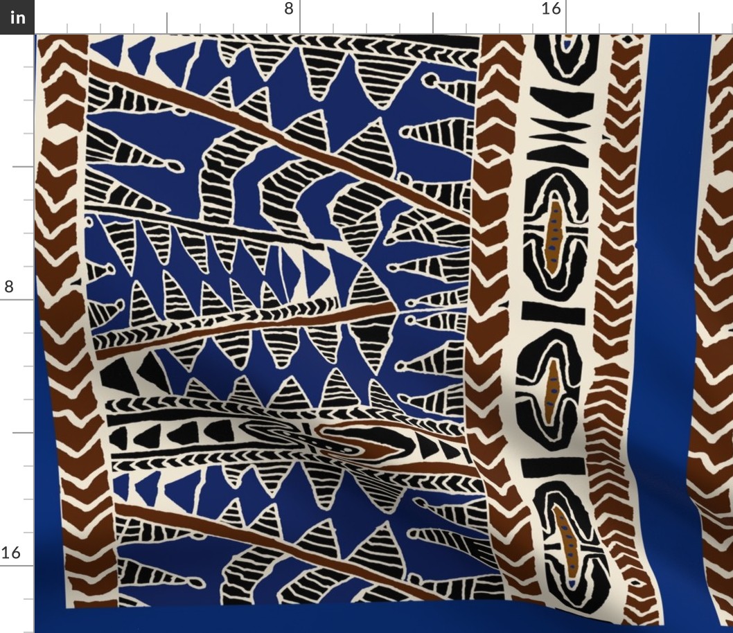 Batik - Samoa Scarf 54x18