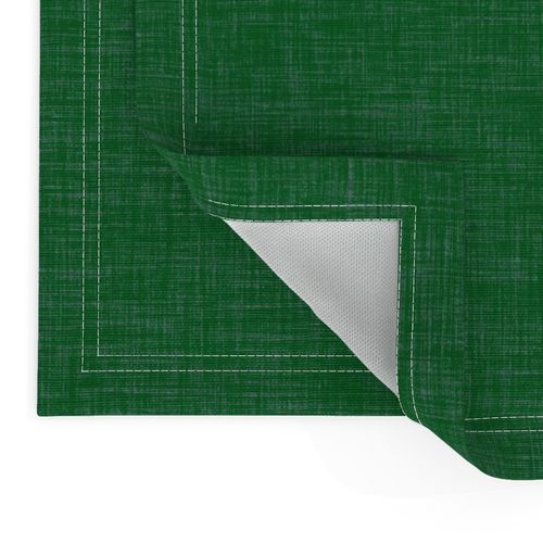 Dark Green Linen - Coordinate Fabric for Black Panthers