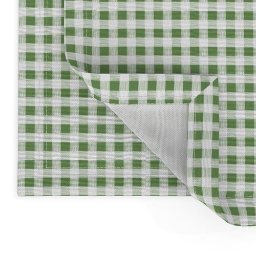 gingham-green