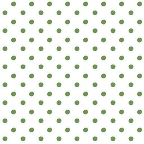 pineapple polka med - tropical green