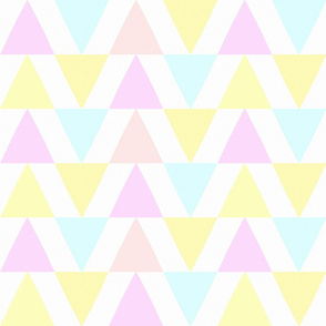 sweet triangles pastel