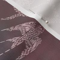 Shibori Garden {Pink/Grey}