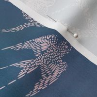 Shibori Garden {Soft Blue}