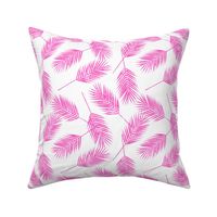 Palm leaves - hot pink - summer - LAD19