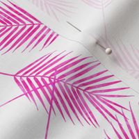 Palm leaves - hot pink - summer - LAD19