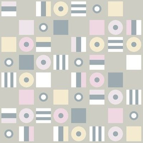 Liquorice Allsorts - pale pastel colors