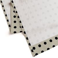 Masai Mara Linen Neutrals - Onyx Dots