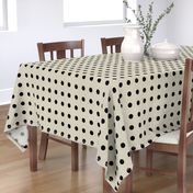 Masai Mara Linen Neutrals - Onyx Dots