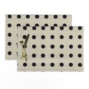 Masai Mara Linen Neutrals - Onyx Dots