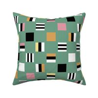 Large square Liquorice Allsorts - spring colors