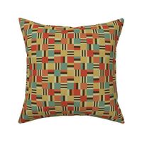 Packed square Liquorice Allsorts - moroccan colors