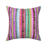 serape leopard pinks 