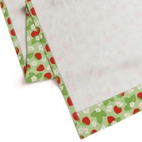 Floral Strawberries Print