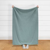 Geometric Pattern: Flower Weave: Seafoam