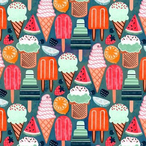 Warm Yum-Summer Ice Cream 