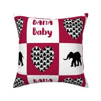 bama baby cheater quilt 6in squares