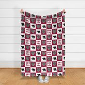 bama baby cheater quilt 6in squares