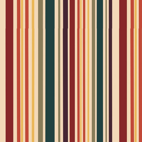 Retro Rainbow Stripe