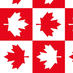 checkered squares LG vertical maple leafs red and white maple leaves || canada day canadian july 1st