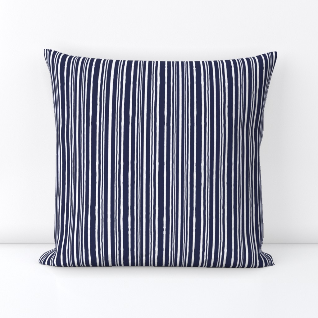 Sea Islands: Basic Stripe-Indigo