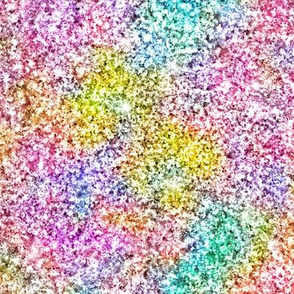 Crystal Rainbow Glitter med 