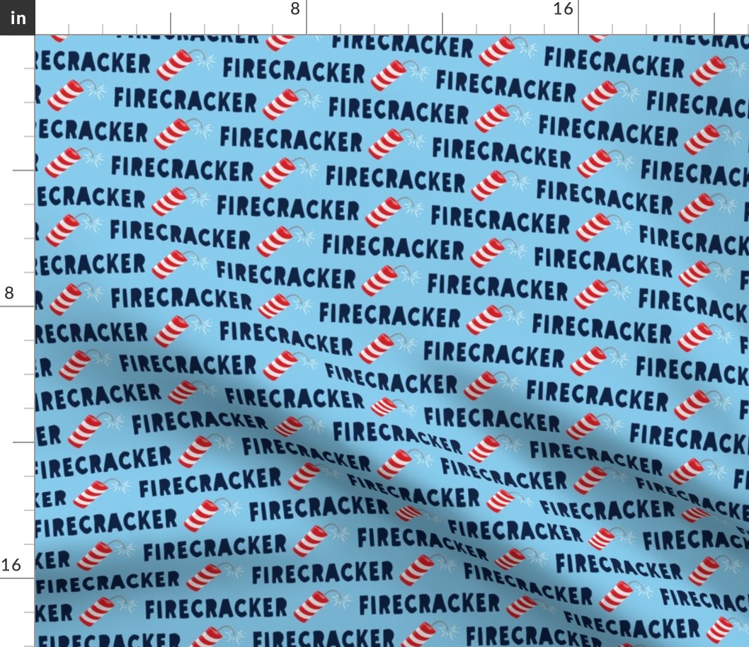 Firecracker - blue - LAD19