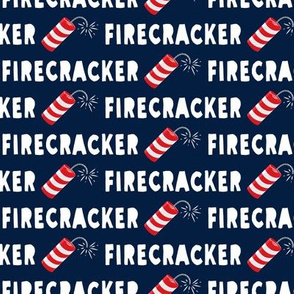 Firecracker - navy - LAD19