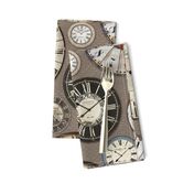 Vintage Clocks taupe