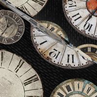 Vintage Clocks black