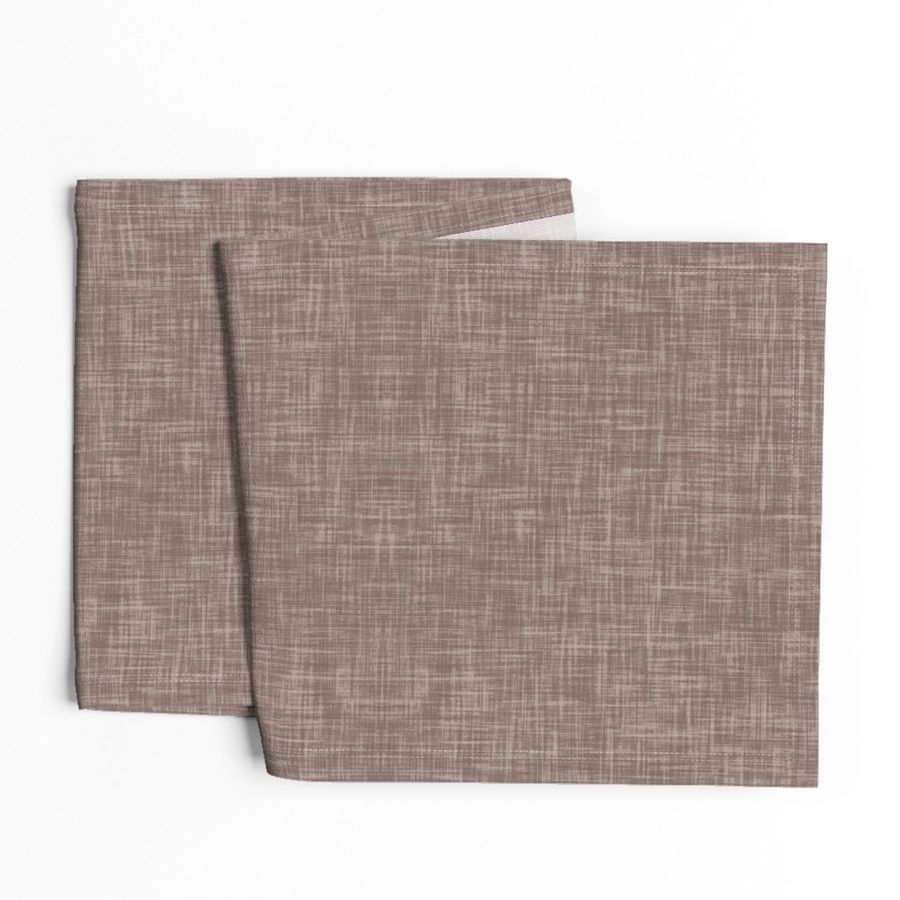 linen look texture - light milk chocolate brown - classic plain solid